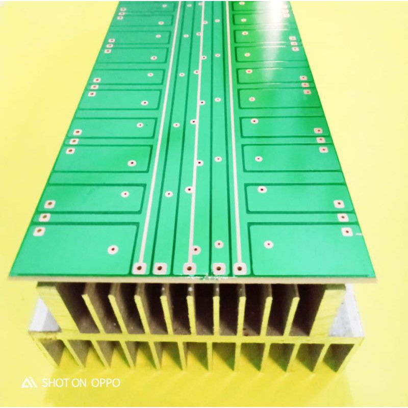 PCB Line Final 8 Set SANKEN PA-051 Plus Heatsink 3U 30 cm Tebal