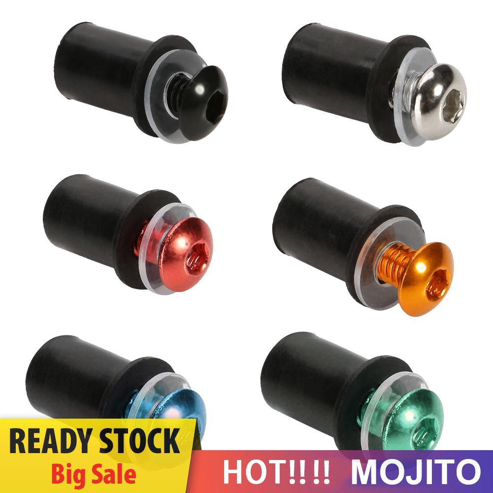 Mojito 10pcs Baut Kaca Depan Motor 5mm / 0.20in