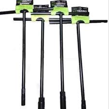 KUNCI SOK SOCK SOCKET SHOCK T TEKIRO UKURAN KECIL 7MM 8MM 9MM 10MM 11MM 12MM 13MM 14MM MATA HITAM