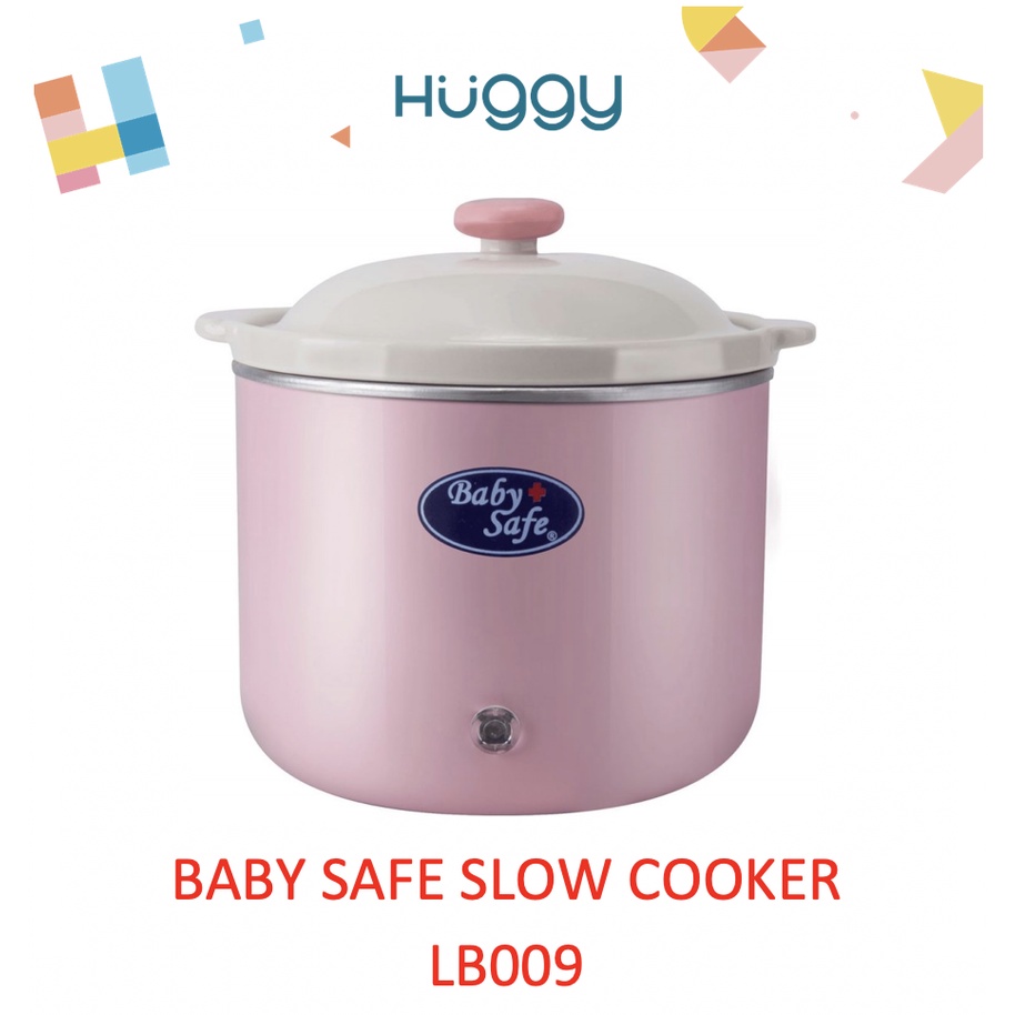 Baby Safe LB009 PINK Slow Cooker