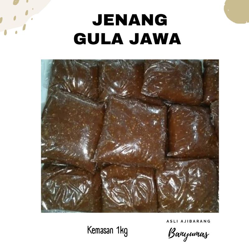 

(1kg) DODOL JENANG GULA JAWA ORIGINAL & WIJEN | KHAS BANYUMAS | FREE GIFT MIN BELANJA 50K (all item)