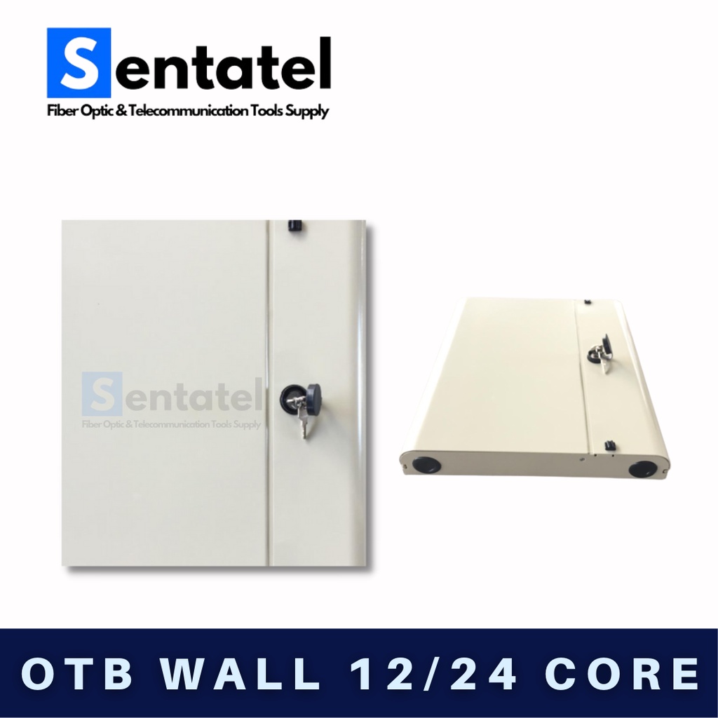 Optical Termination Box Wall OTB Wall 12 Core Lengkap SC UPC