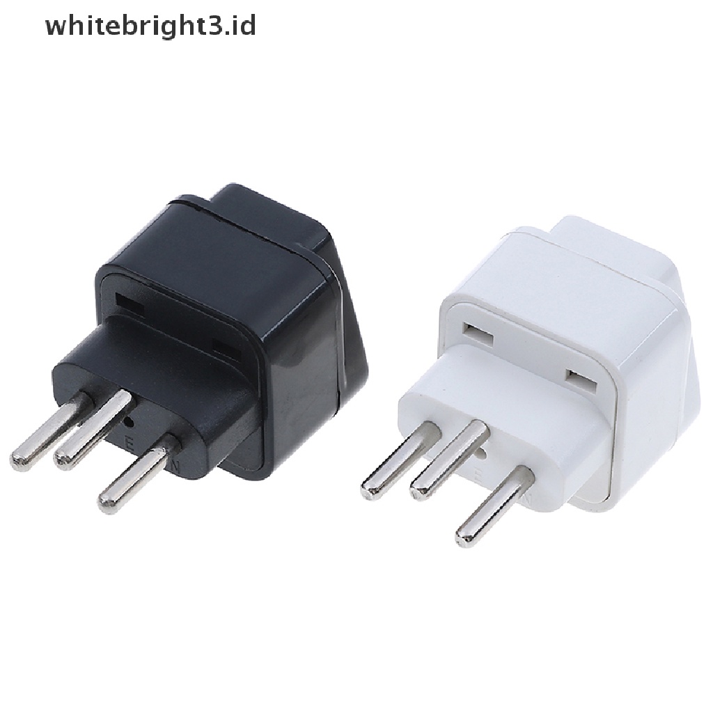 {whitebright3.id} Universal UK/US/EU to Switzerland Swiss AC power plug travel adapter converters ,