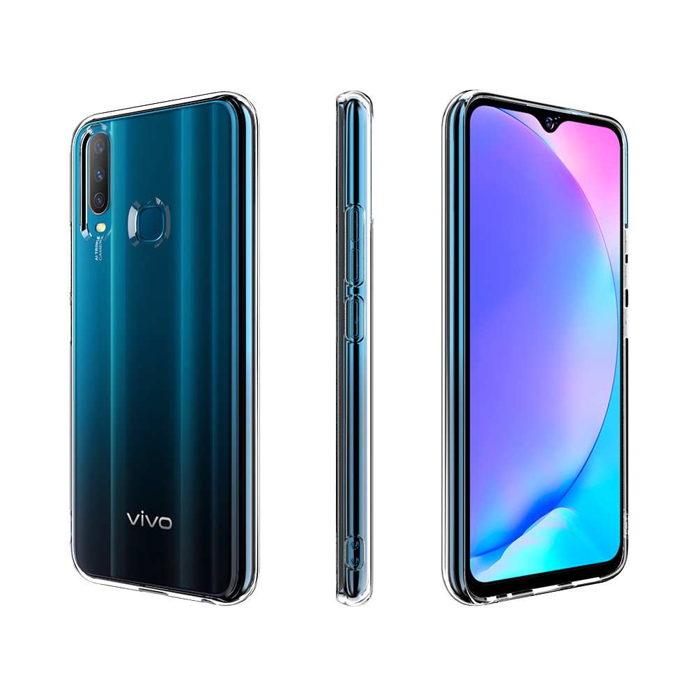 GO VIVO Y11 Y12 Y15 Y17 Y19 Y91 Y95 Y91C Y30 Y50 Y51(2020) Y20 S1 PRO Clear Case 2mm TPU Bening HD (by ga2)