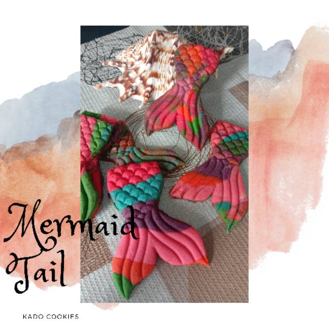 

Magical Mermaid Tail Cookies (kue putri duyung)