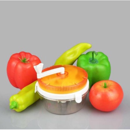 Twisting Vegetable Chopper Alat Cincang Bawang Sayuran Cabe Lombok Alat Masak Dapur [MG23]