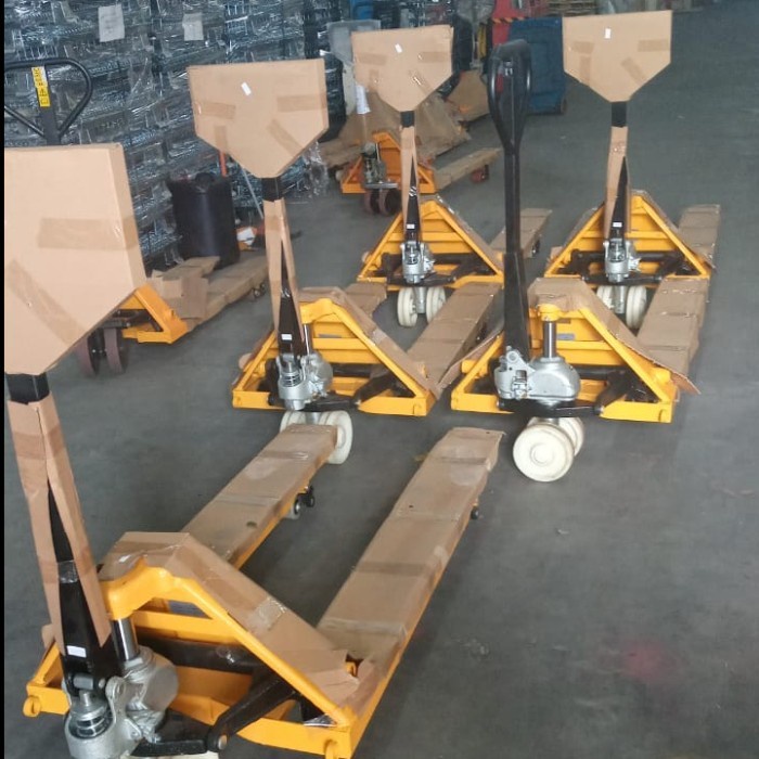Hand Pallet 5 Ton Semarang / Hand Pallet Murah 25 Ton Kuning Dalton / Hand Pallet Murah bergaransi /