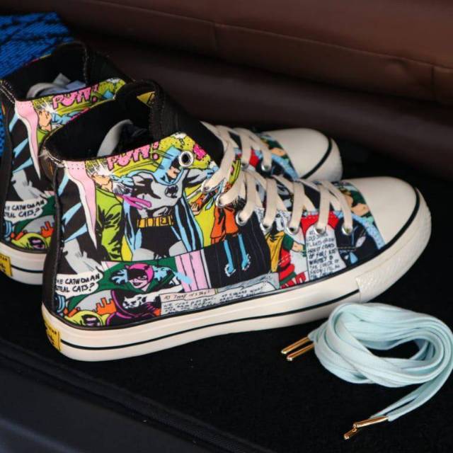 Sepatu kets converse allstar chuck taylor 70s dc comics batman