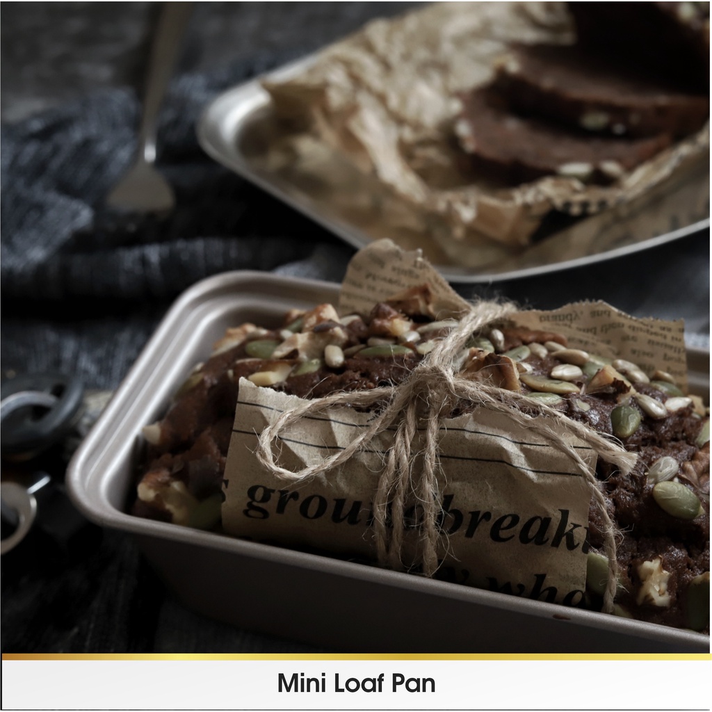 CHEFMADE Loaf Pan Loyang Cetakan Roti Tawar Sisir Sobek Bakar Anti Lengket Peralatan Kue Peralatan Baking