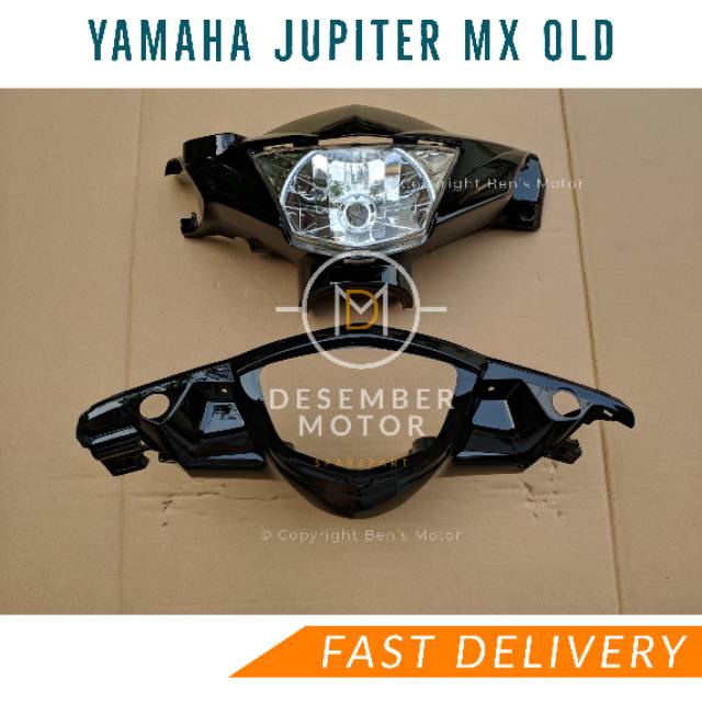 Batok Pala Lampu Jupiter MX Lama - Batok Depan Belakang Plus Reflektor Lampu Jupiter MX OLD