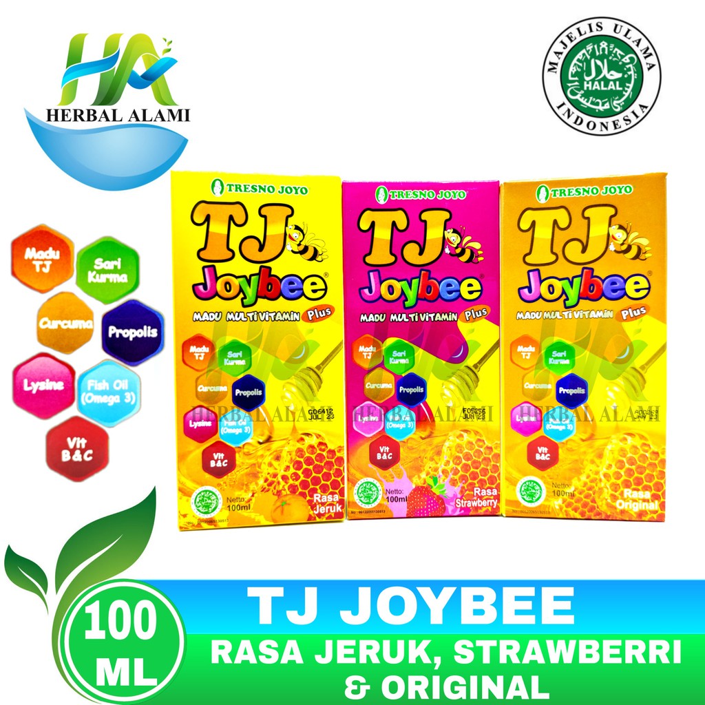 Madu TJ Joybee - Multivitamin Plus Madu 100ml