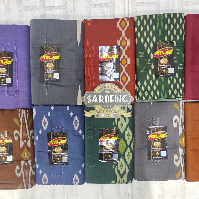 Sarung Atlas Spesial Rayon Songket Kembang