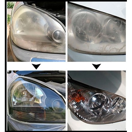 Headlight Cleaner &amp; Restorer by Tamoto - Pengkilap &amp; Pembersih kaca mika lampu depan mobil menguning kuning kusam