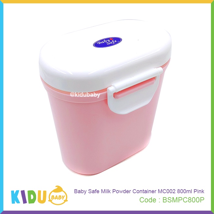 Baby Safe Tempat Susu Bayi Milk Powder Container MC002 800ml Kidu Baby