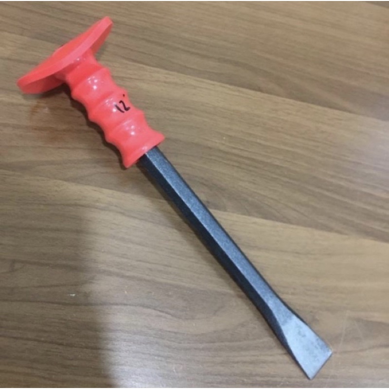 GALANTINO OREN 12” Pahat beton topi 12"inci Pahat besi topi 12" Pahat tembok dinding 12inci