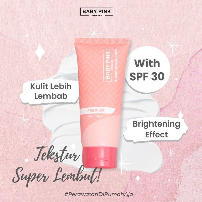 Brightening Body Lotion Babypink skincare