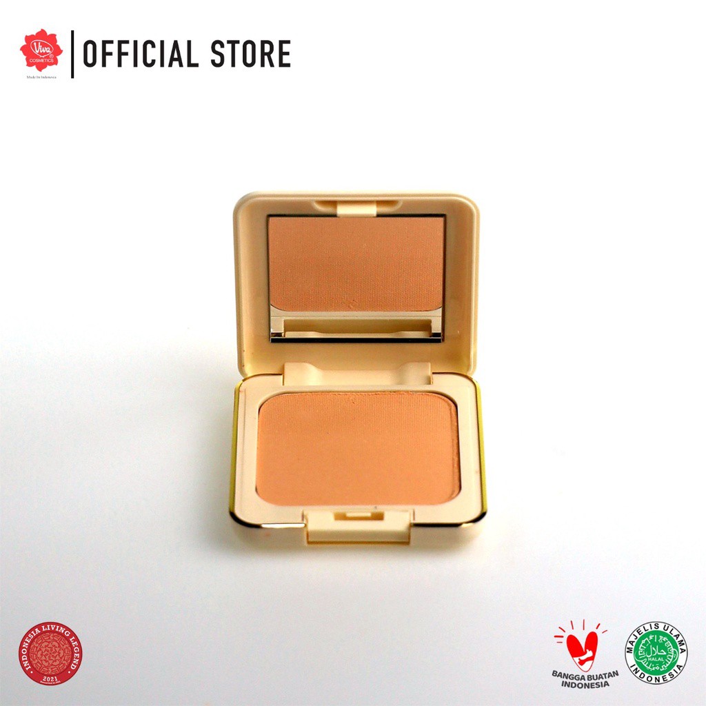 VIVA Queen Compact Powder bedak padat full kaca 12gr