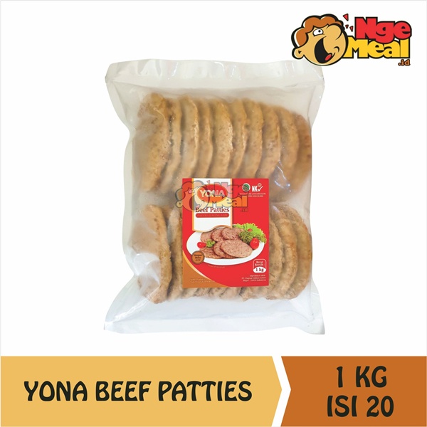 

YONA Beef Burger 1kg isi 20