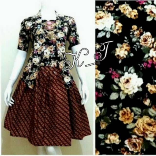 Kebaya Kutubaru Kembangan (PO)