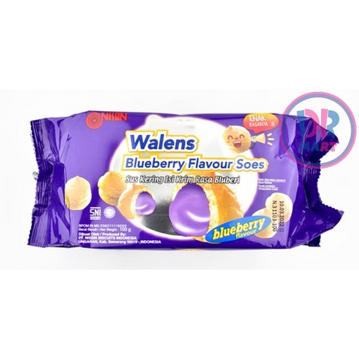 

Nissin Walens Blueberry Soes 100gr