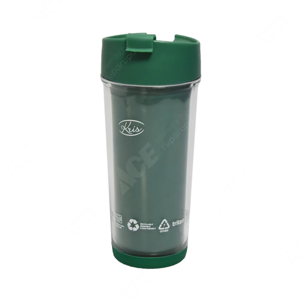 Ace Kris 350 Ml Tumbler Double Wall Tritan - Hijau [CS] SKU 10039706