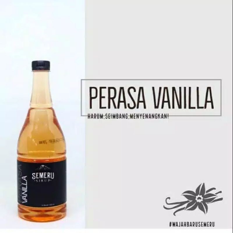 

Sirup VANILLA/500ml /1000ml/Syrup/Sirup Semeru/Enak/Murah/Terlaris/Kopimiring Jakarta