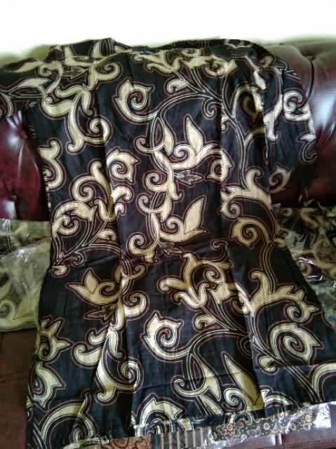 Batik Wanita Asj Sa Hrb026 Kenongo Kemeja Tosca Pendek