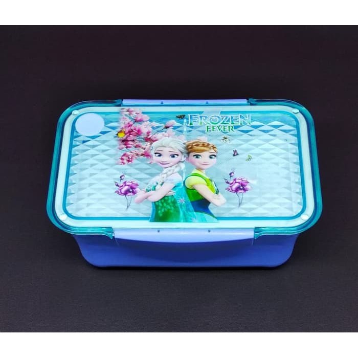 Tempat makan anak Frozen persegi