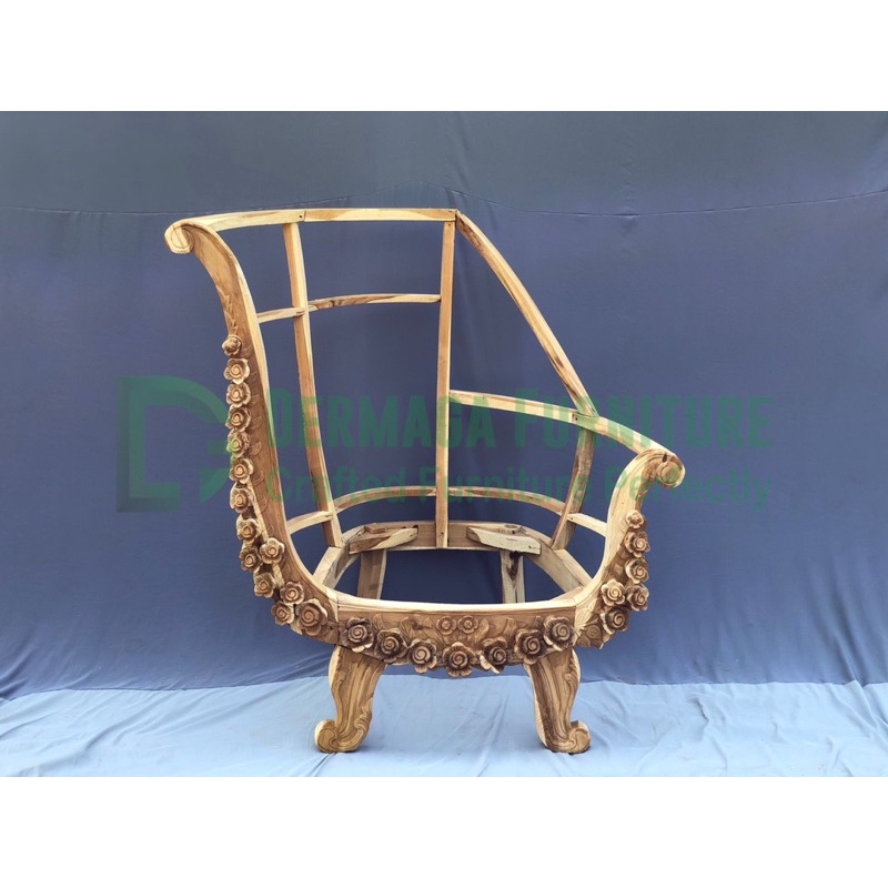 KURSI TERAS PENCENG MAWAR TERMURAH JATI KURSI PELAMINAN DEKORASI PELAMINAN FURNITURE JEPARA