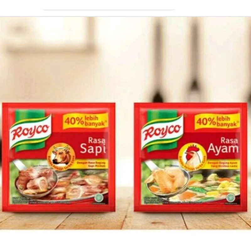 

Royco renceng Ayam & sapi kemasan