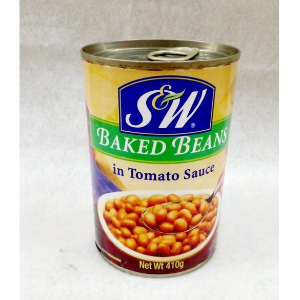 S&amp;W Baked Beans in Tomato Sauce 410gr / SW Kacang Putih Panggang dalam Saus Tomat