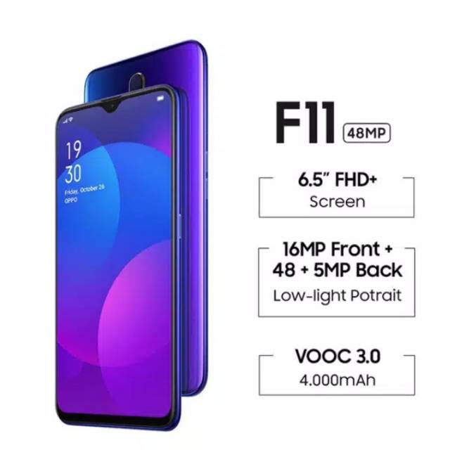 Oppo f11 ram 4GB rom 128GB