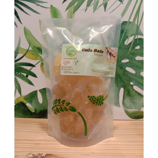 

Gula Batu Organik 500 gr- Lingkar Organik