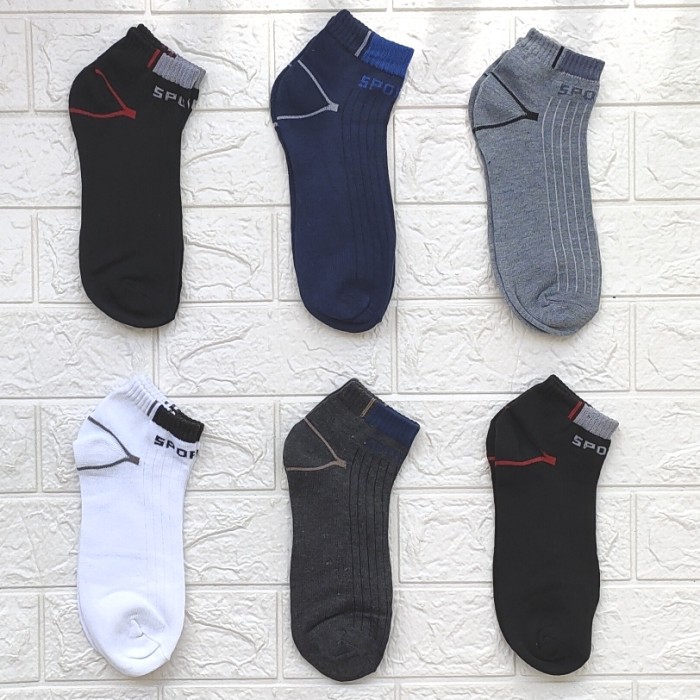 Kaos Kaki Pria Mata Kaki SET ISI 3-SET ISI 3 RANDOM