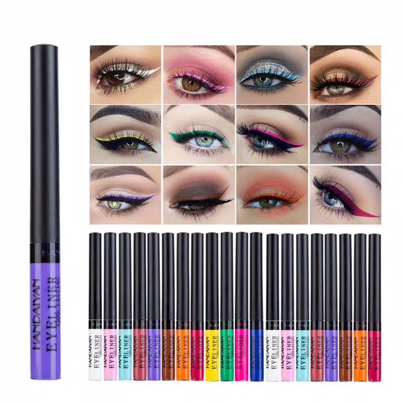 rcsbeauty ✅ 1pcs Handaiyan  Eyeliner  putih eyeliner warna handaiyan colorful eyeliner