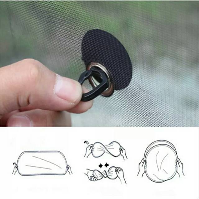 2Pcs Pelindung Penutup Kaca Mobil Pintu Samping Anti Panas Silau Penahan Matahari Sun Shade Xpander