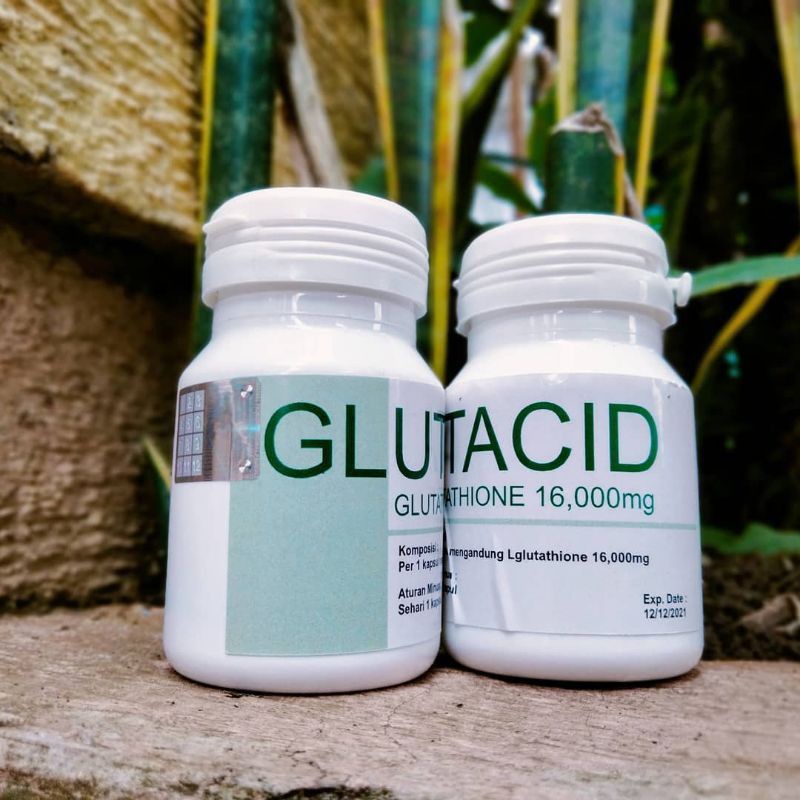 √ GLUTACID 100% DI JAMIN ASLI WHITENING BOOSTER ORIGINAL ADA HOLOGRAMNYA