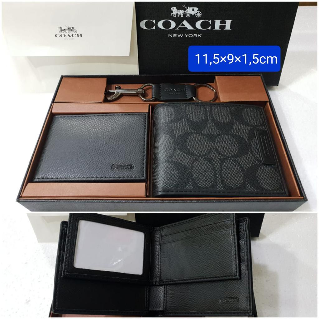 Dompet Pendek Coach Pria Original Factory Outlet