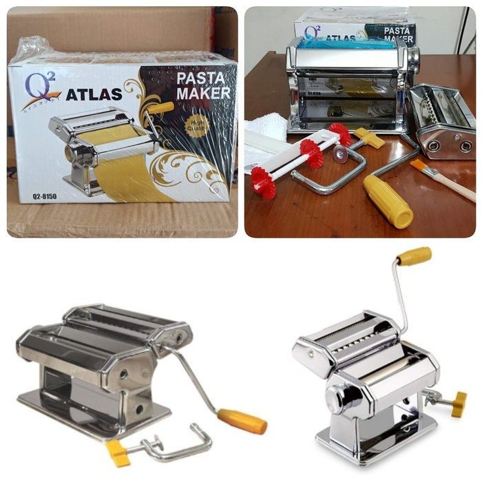 Gilingan Mie Pasta Maker Molen Original Atlas Q2 8150  Pasta Maker Atlas Gilingan Mie Kulit Molen Pangsit