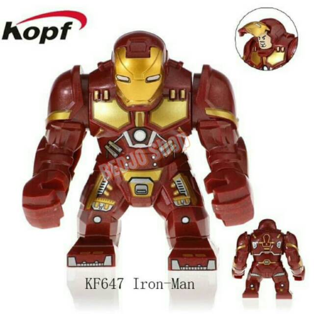 Lego Big Figure IRON MAN Iron Patriot War Machine