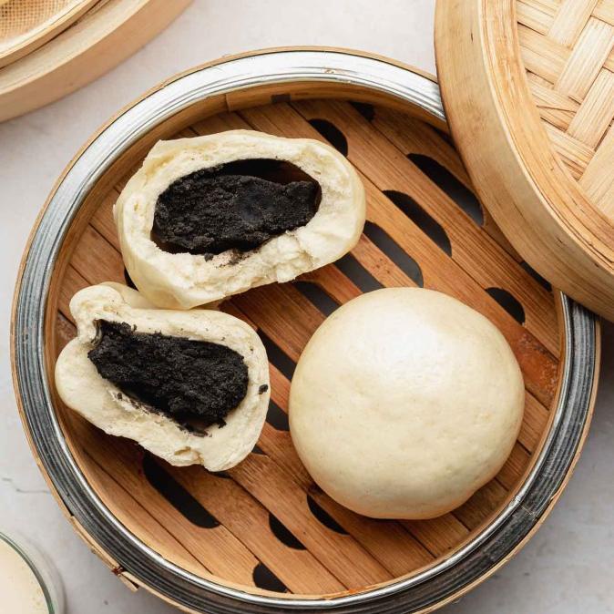 

FILLING TAUSA WIJEN HITAM BLACK SESAME PASTE ISIAN MOONCAKE ROTI 1 KG