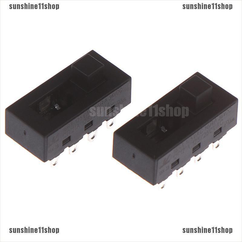 [Shop] 2Pcs Switch Toggle Slide 12A 250V 3 Posisi lq-103h untuk Pengering Rambut