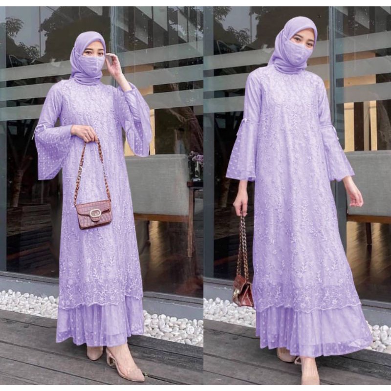 MAXI GELA /MAXI TILLE MUTIARA /GAMIS LEBARAN /GAMIS KONDANGAN