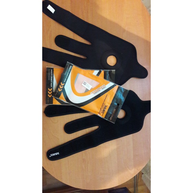 Aolikes 7616 Deker Decker Lutut Knee Patella Support Brace Protector Pelindung Lutut Legsleeve Open