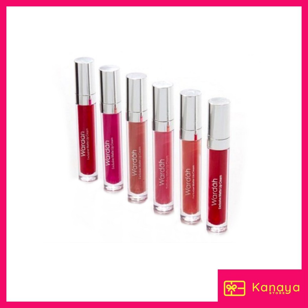 (BISA COD) Wardah Exclusive Matte Lip Cream