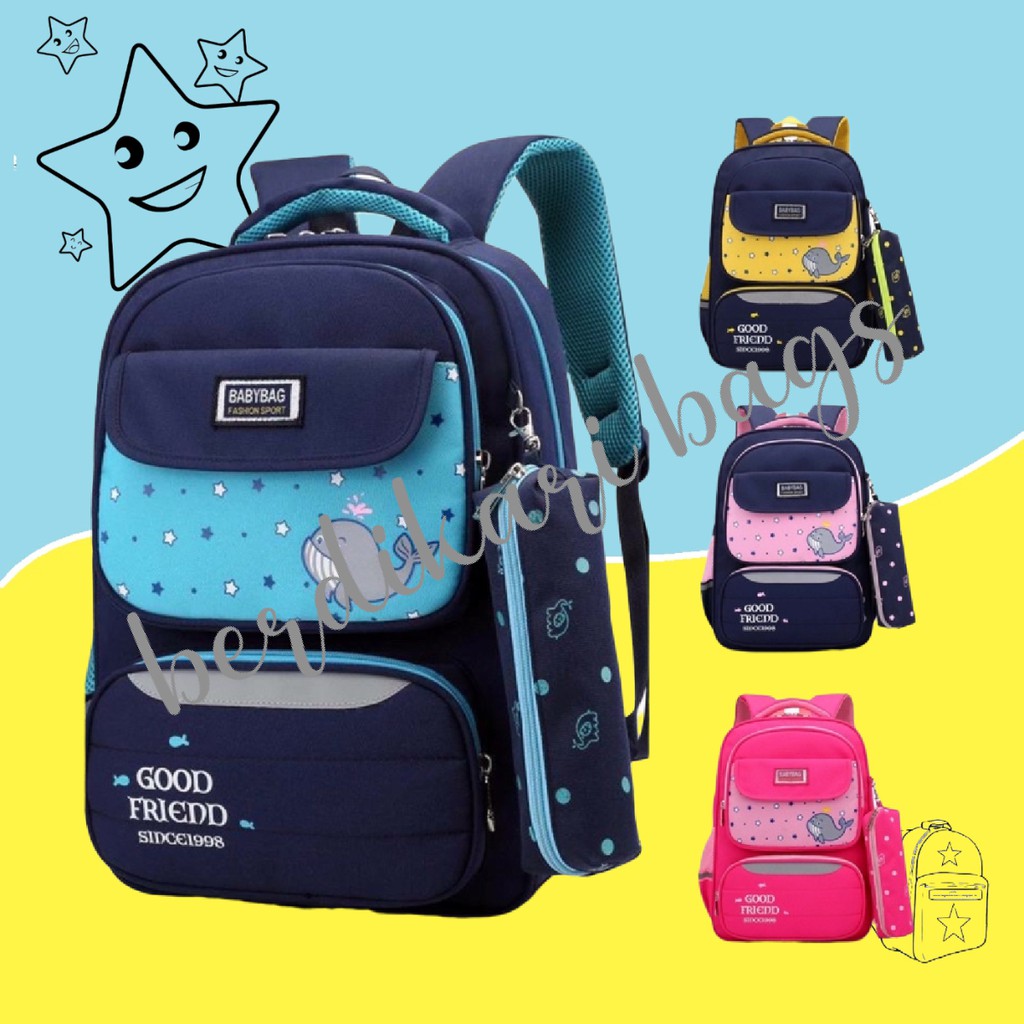 BDKR_TAS -  Tas Sekolah Perempuan SD TK Murah Tas Ransel Bebybags Anak sekolah terbaru tas anak sekolah sd tk tas anak backpack