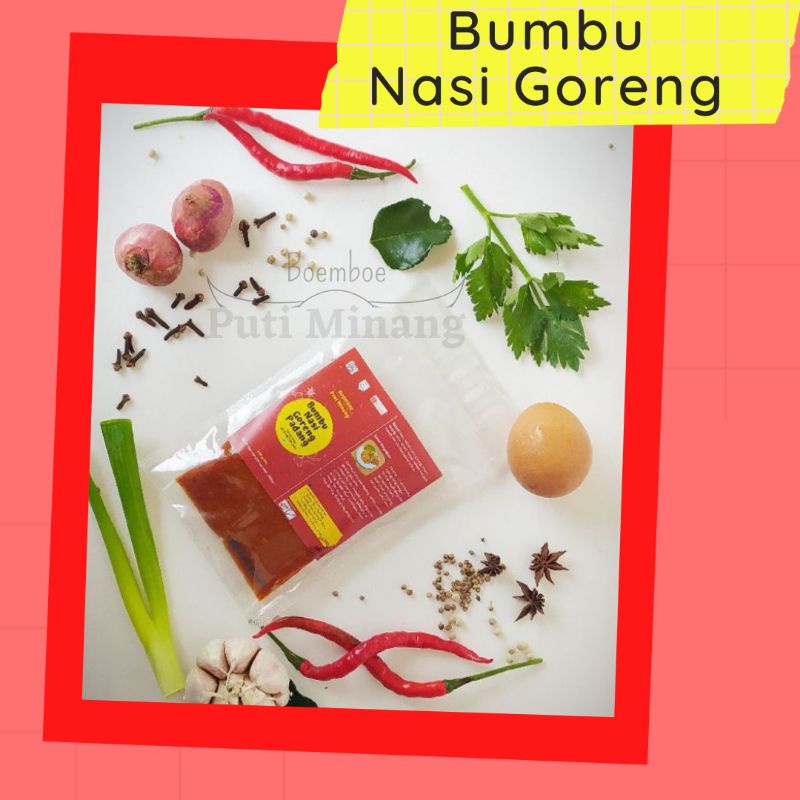 

(150gram) BUMBU NASI GORENG PADANG _100% Asli Padang