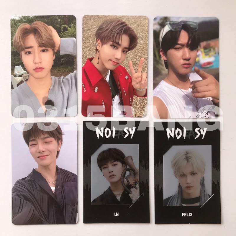 STRAY KIDS NOEASY Changbin HAN Seungmin I.N NO EASY PHOTOCARD PC
