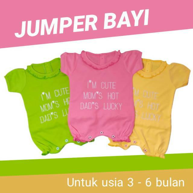 Baju Kodok Bayi karet Jumper Bayi Pendek