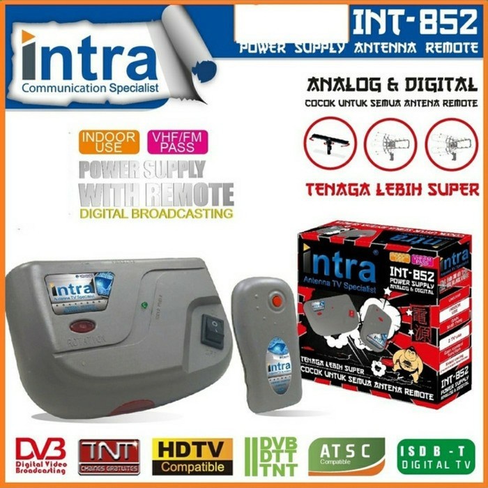 Booster Antena TV Intra / Penguat sinyal Antena TV Intra